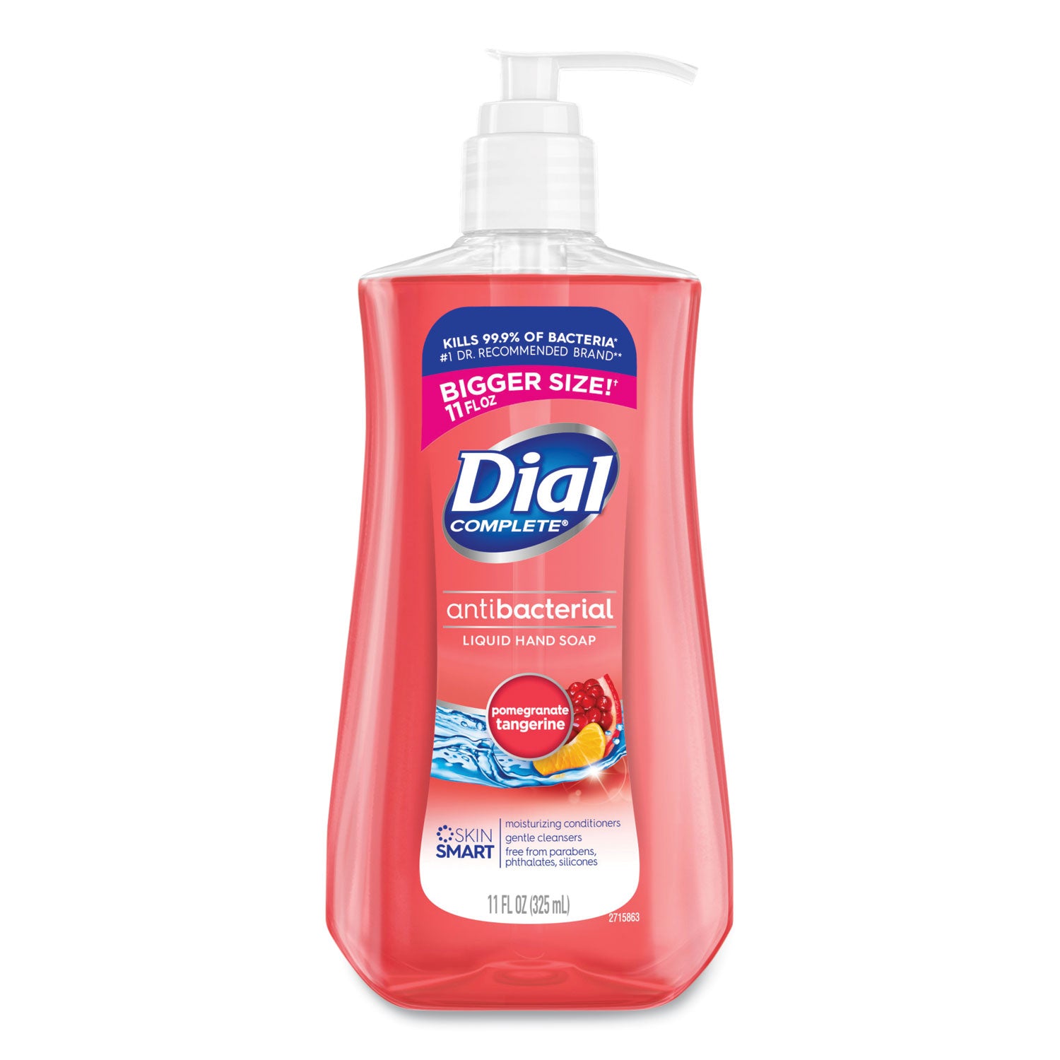 antibacterial-liquid-hand-soap-pomegranate-tangerine-scent-11-oz-12-carton_dia20943 - 1