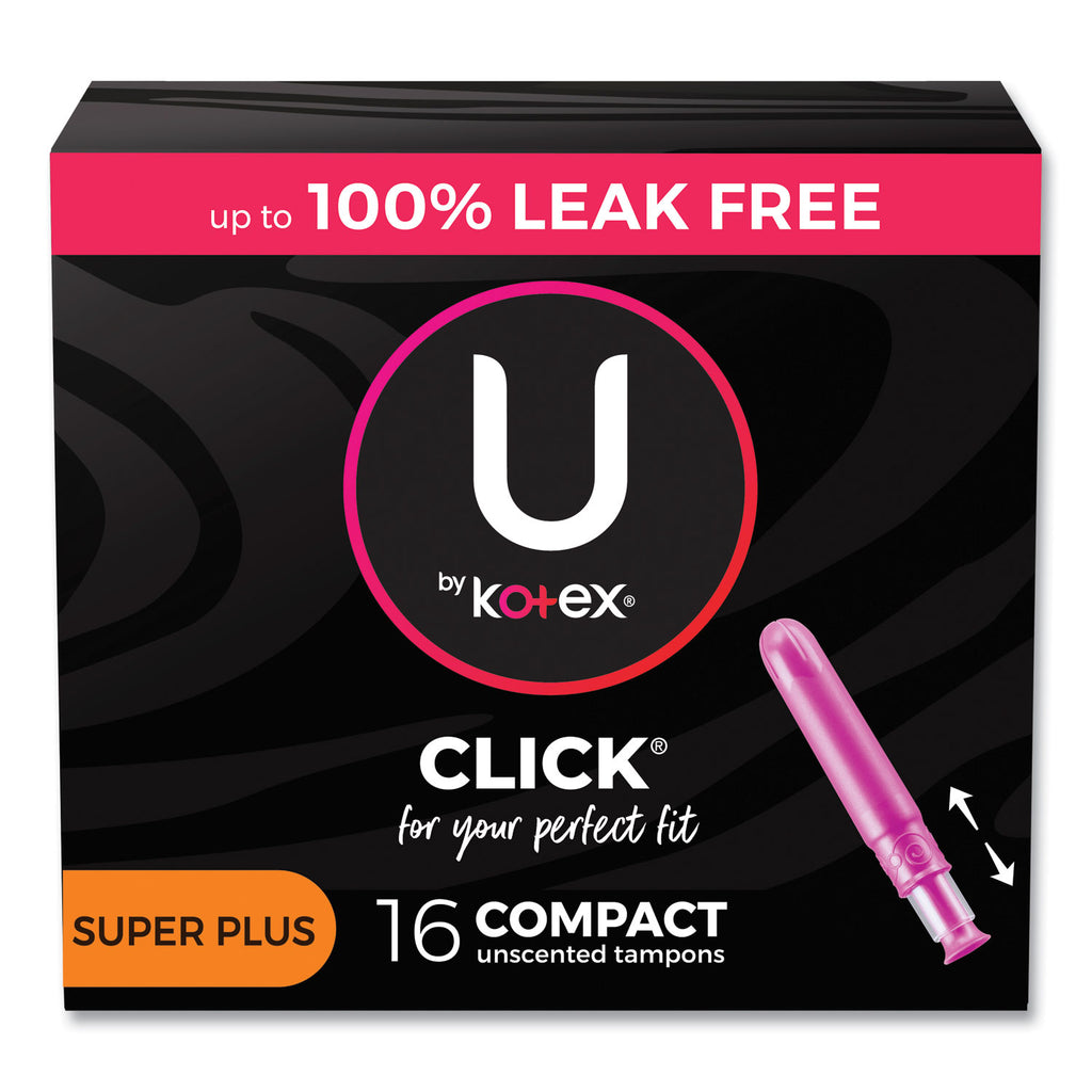 u-by-kotex-click-compact-tampons-super-plus-absorbency-16-pack-8-packs-carton_kcc51582 - 1
