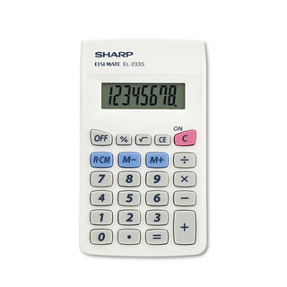 EL233SB Pocket Calculator, 8-Digit LCD
