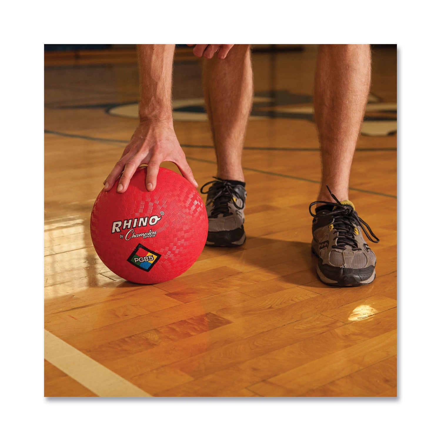 Playground Ball Set, 8.5" Diameter, Assorted Colors, 6/Set - 