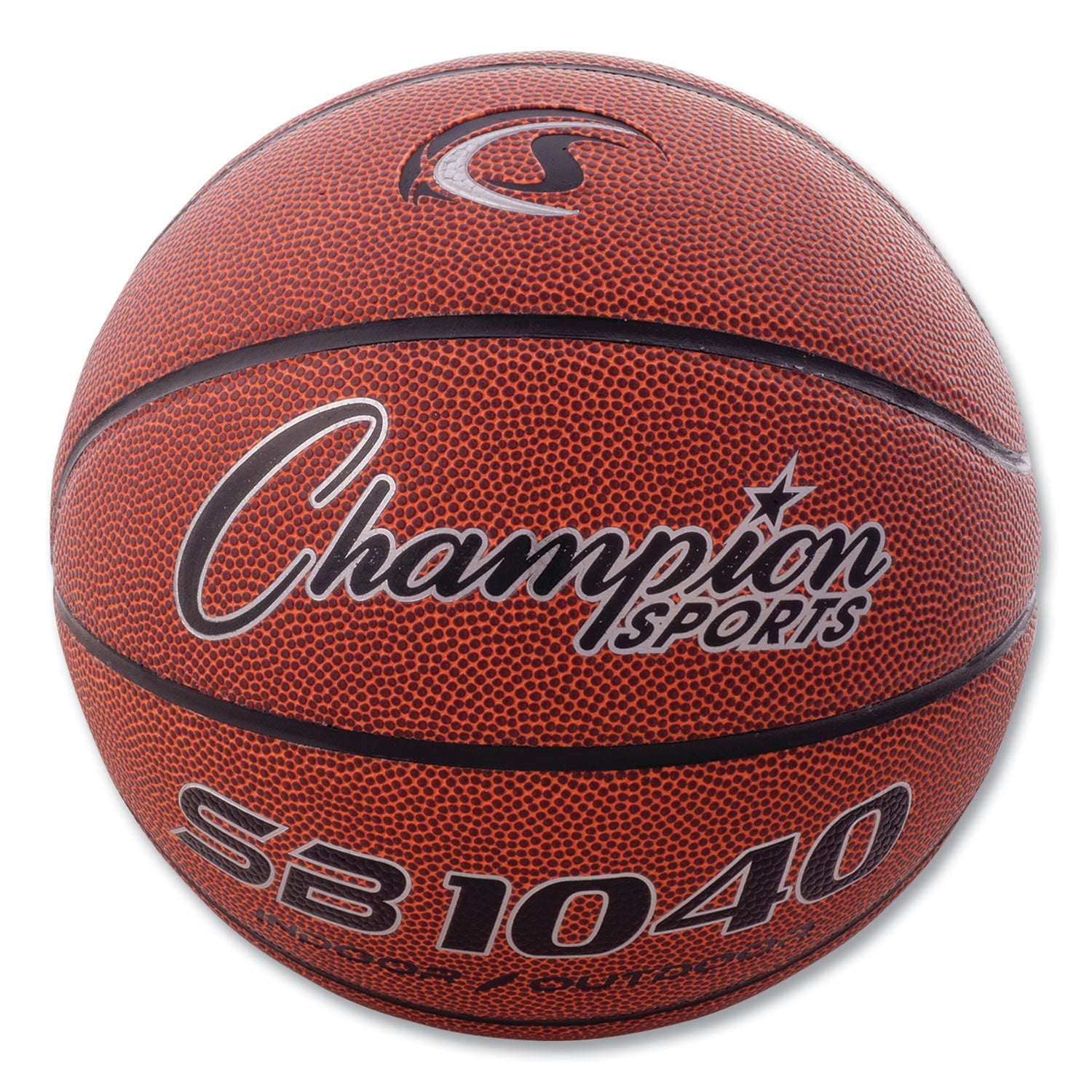 Composite Basketball, Official Junior Size, Brown - 