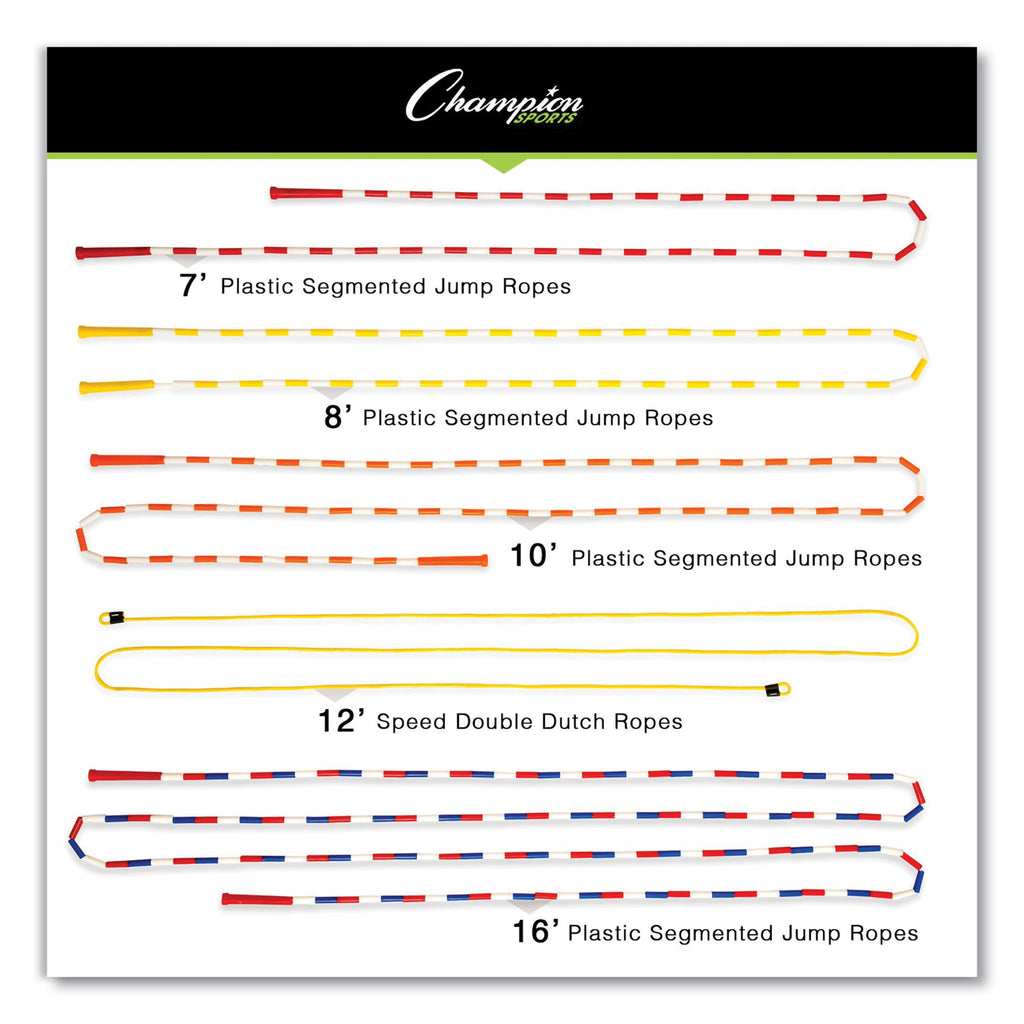 Physical Education Kit with 7 Balls, 14 Jump Ropes, Assorted Colors - 