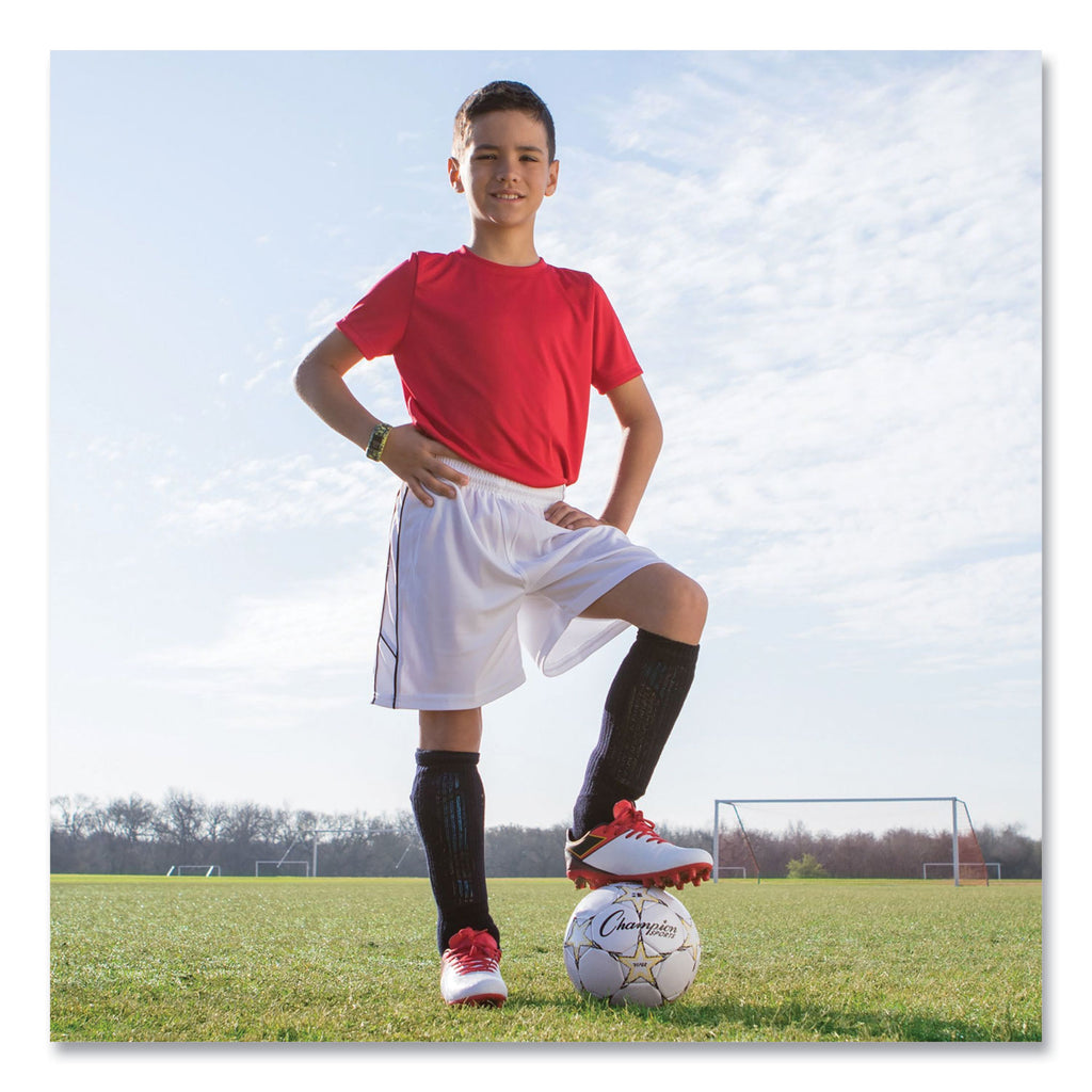 VIPER Soccer Ball, No. 3 Size, 7.25" to 7.5" Diameter, White