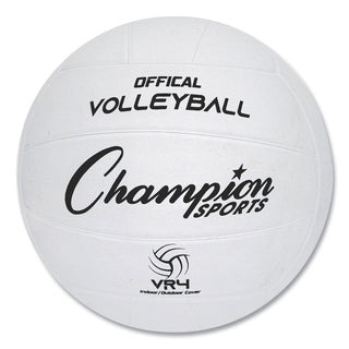 Rubber Sports Ball, For Volleyball, Official Size, White