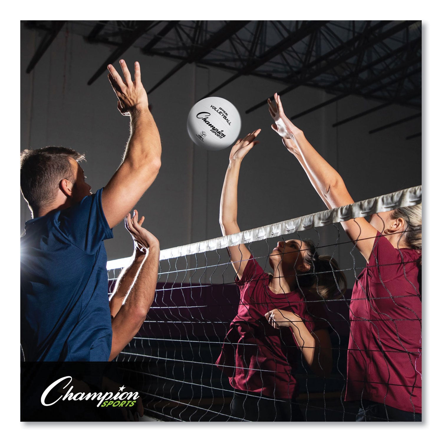 Rubber Sports Ball, For Volleyball, Official Size, White