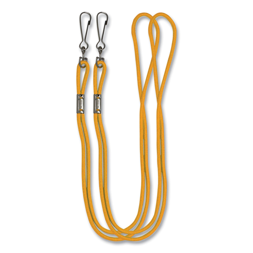 Lanyard, Metal J-Hook Fastener, 20" Long, Assorted Colors, 12/Pack - 