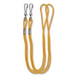 Lanyard, Metal J-Hook Fastener, 20" Long, Assorted Colors, 12/Pack - 