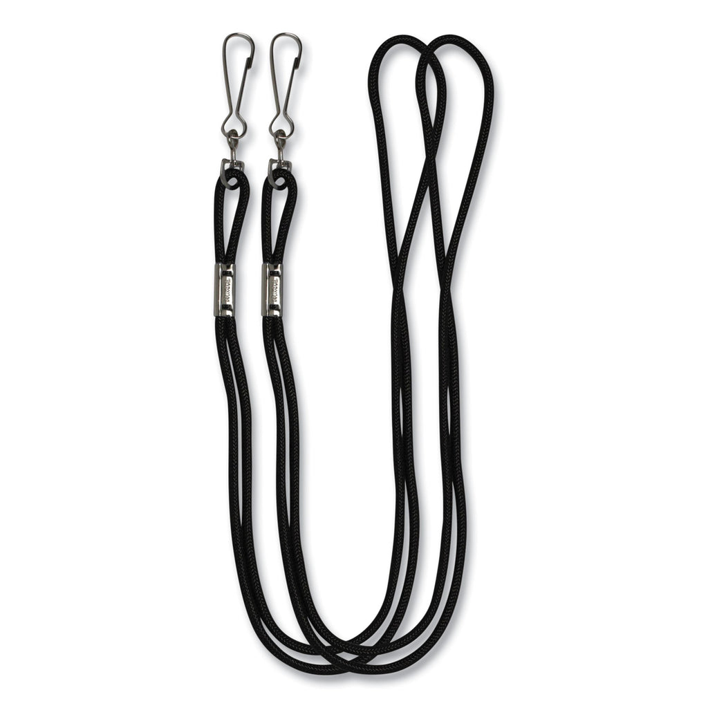 Lanyard, Metal J-Hook Fastener, 20" Long, Assorted Colors, 12/Pack - 