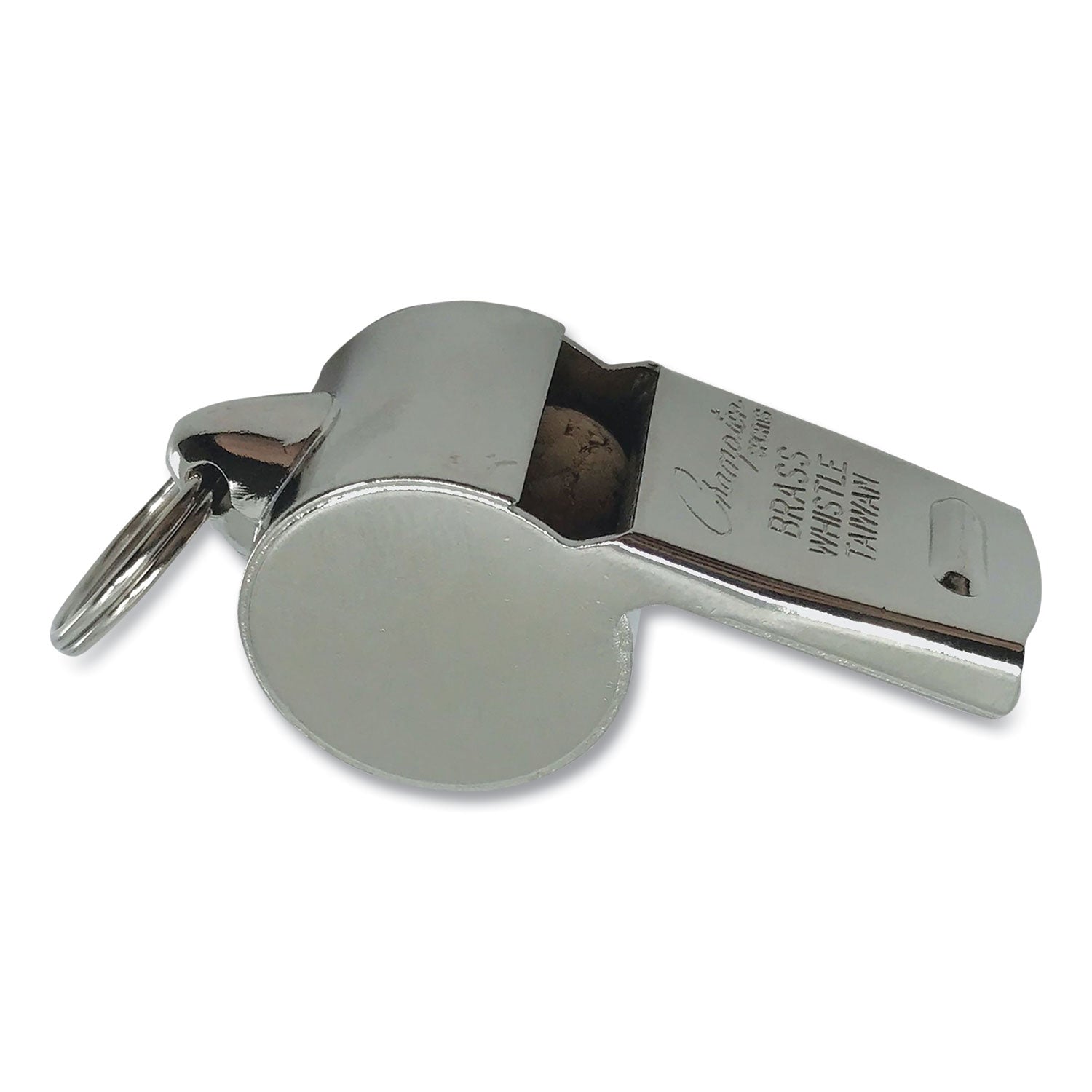 Sports Whistle, Heavy Weight, Metal, Silver, Dozen - 