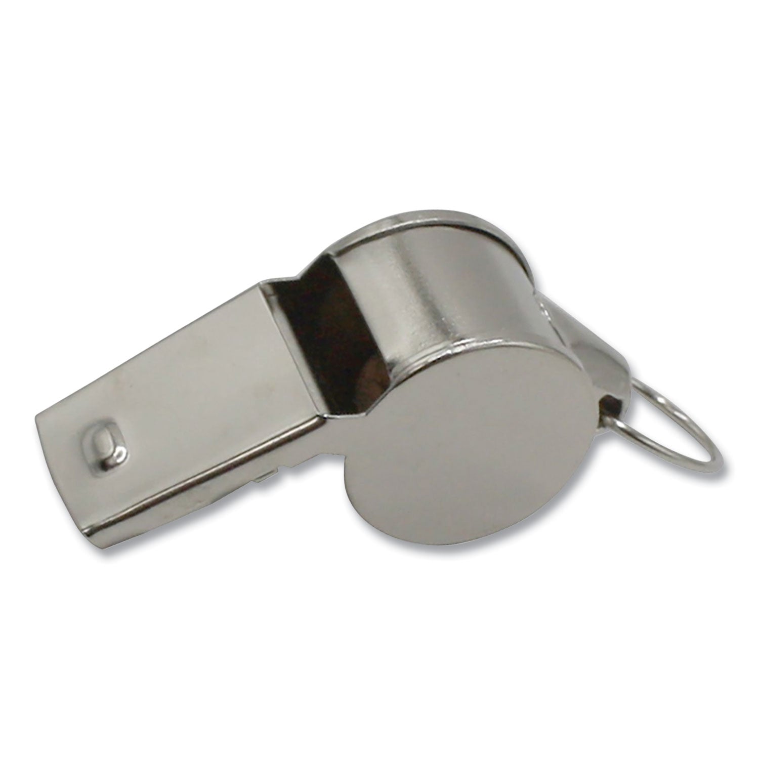 Sports Whistle, Medium Weight, Metal, Silver, Dozen - 