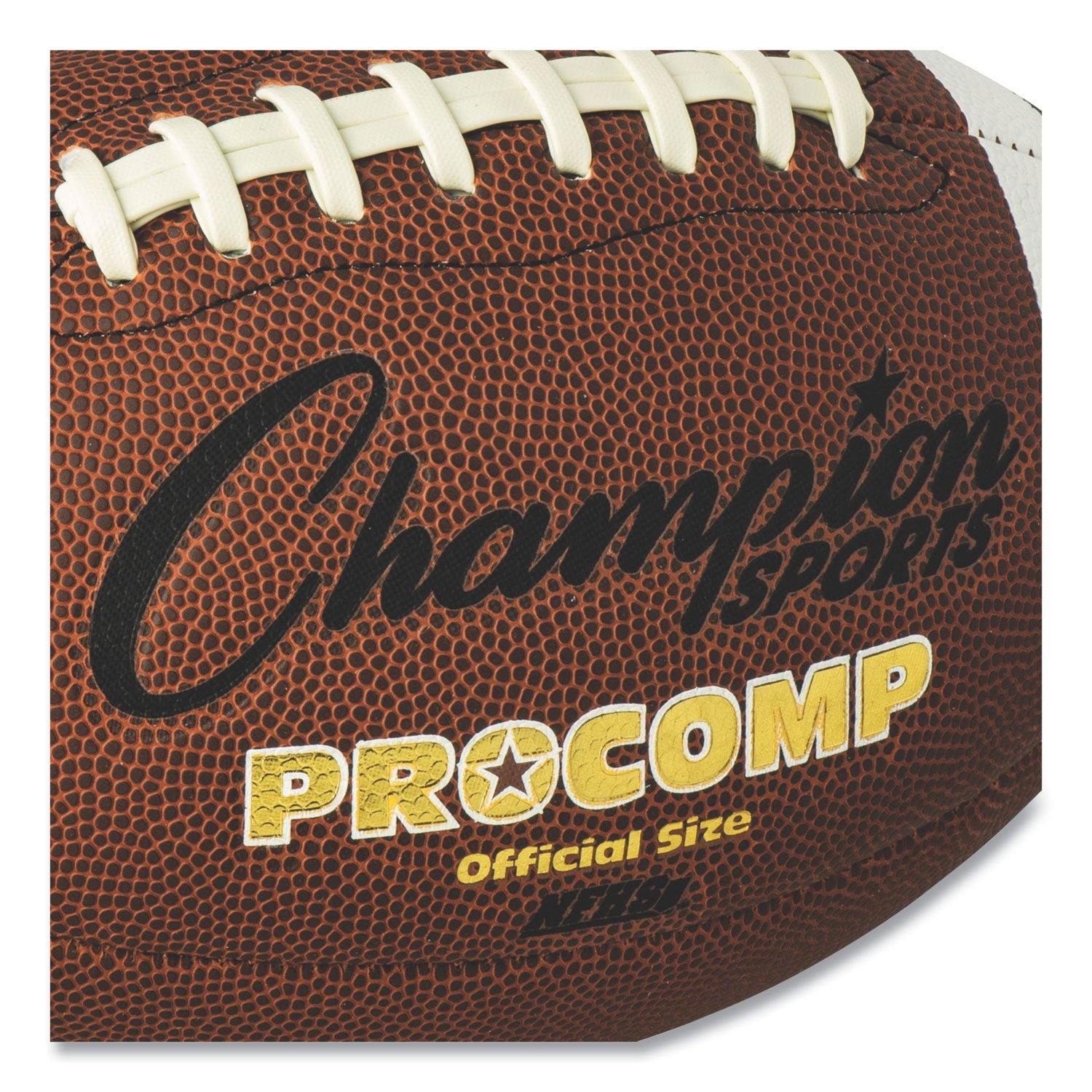 Pro Composite Football, Official Size, Brown - 