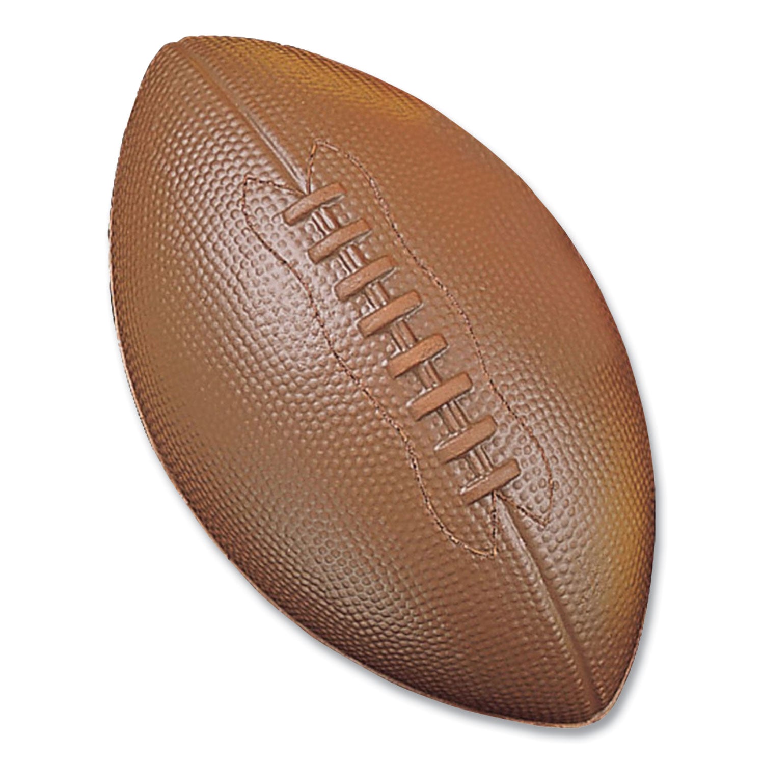 Coated Foam Sport Ball, For Football, Playground Size, Brown - 