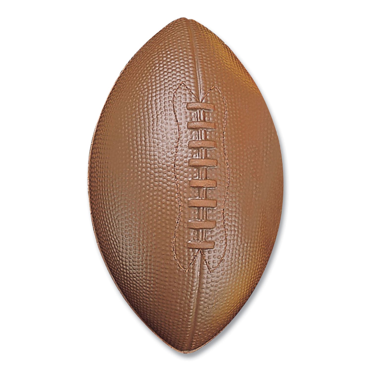 Coated Foam Sport Ball, For Football, Playground Size, Brown - 