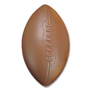 Coated Foam Sport Ball, For Football, Playground Size, Brown