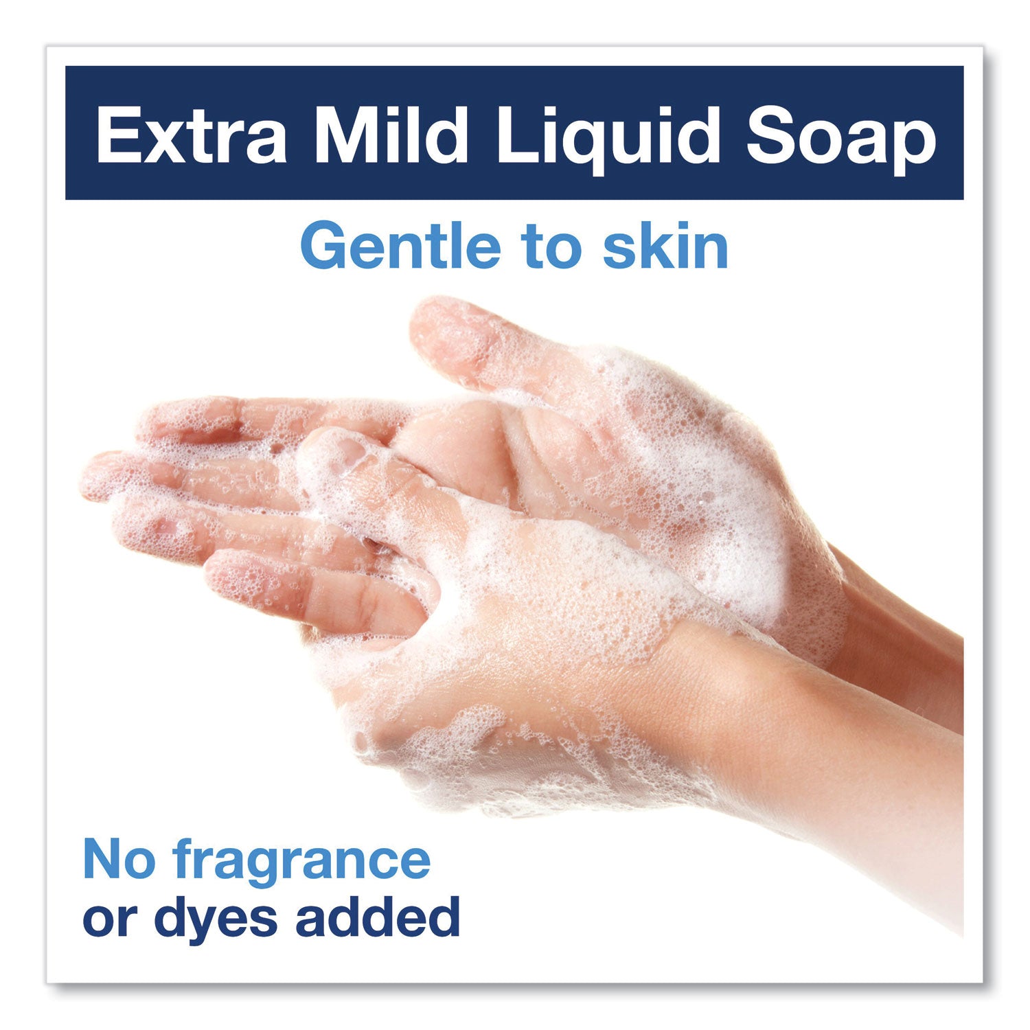 Premium Extra Mild Soap, Unscented, 1 L Refill, 6/Carton