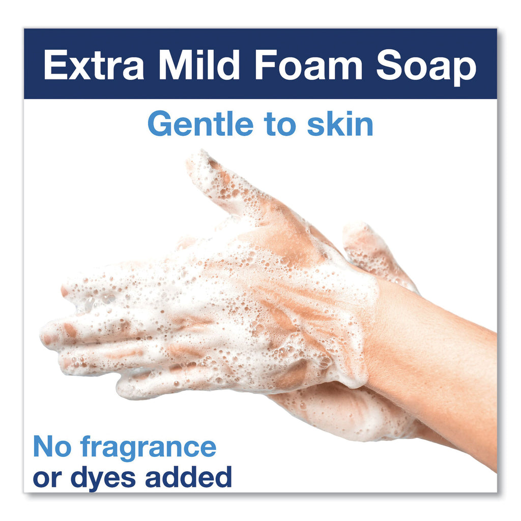Extra Mild Foam Soap, Unscented, 1 L Refill, 6/Carton
