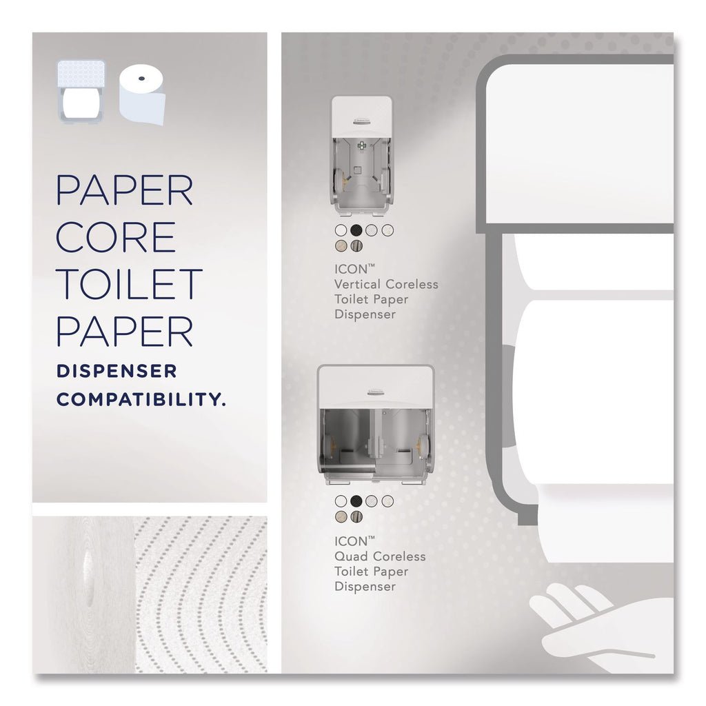 Clean Care Bathroom Tissue, Septic Safe, 2-Ply, White, 900 Sheets/Roll, 36 Rolls/Carton