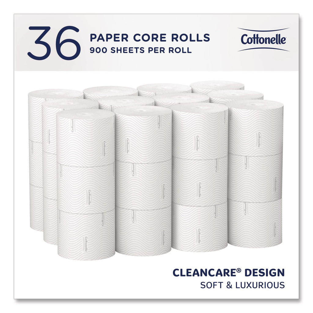 Clean Care Bathroom Tissue, Septic Safe, 2-Ply, White, 900 Sheets/Roll, 36 Rolls/Carton