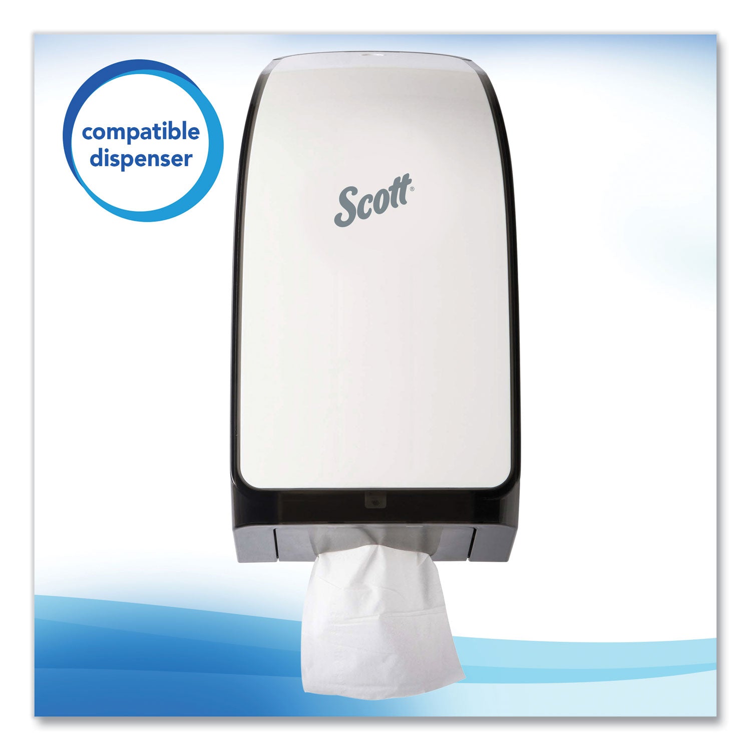Hygienic Bath Tissue, Septic Safe, 2-Ply, White, 250/Pack, 36 Packs/Carton - 