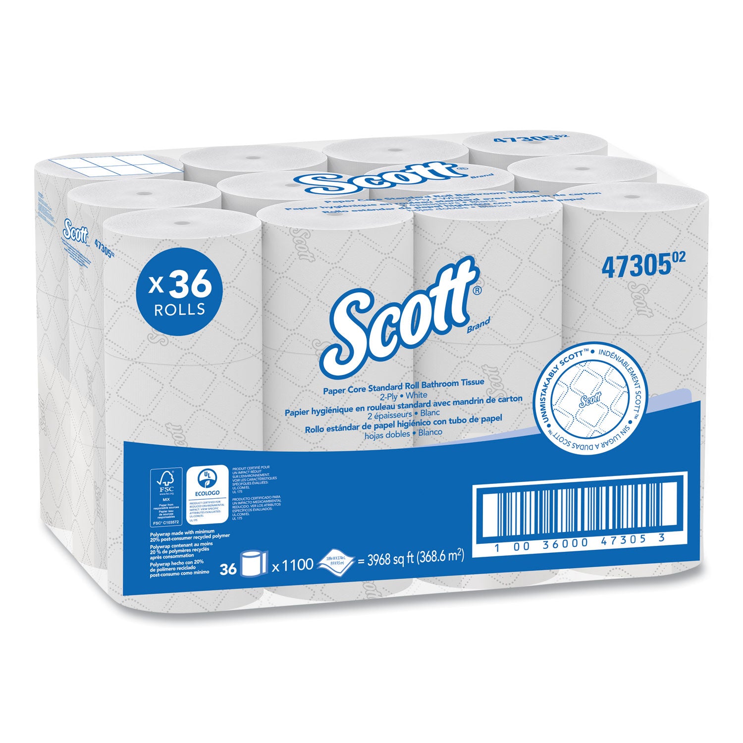 pro-small-core-high-capacity-srb-bath-tissue-septic-safe-2-ply-white-1100-sheets-roll-36-rolls-carton_kcc47305 - 1