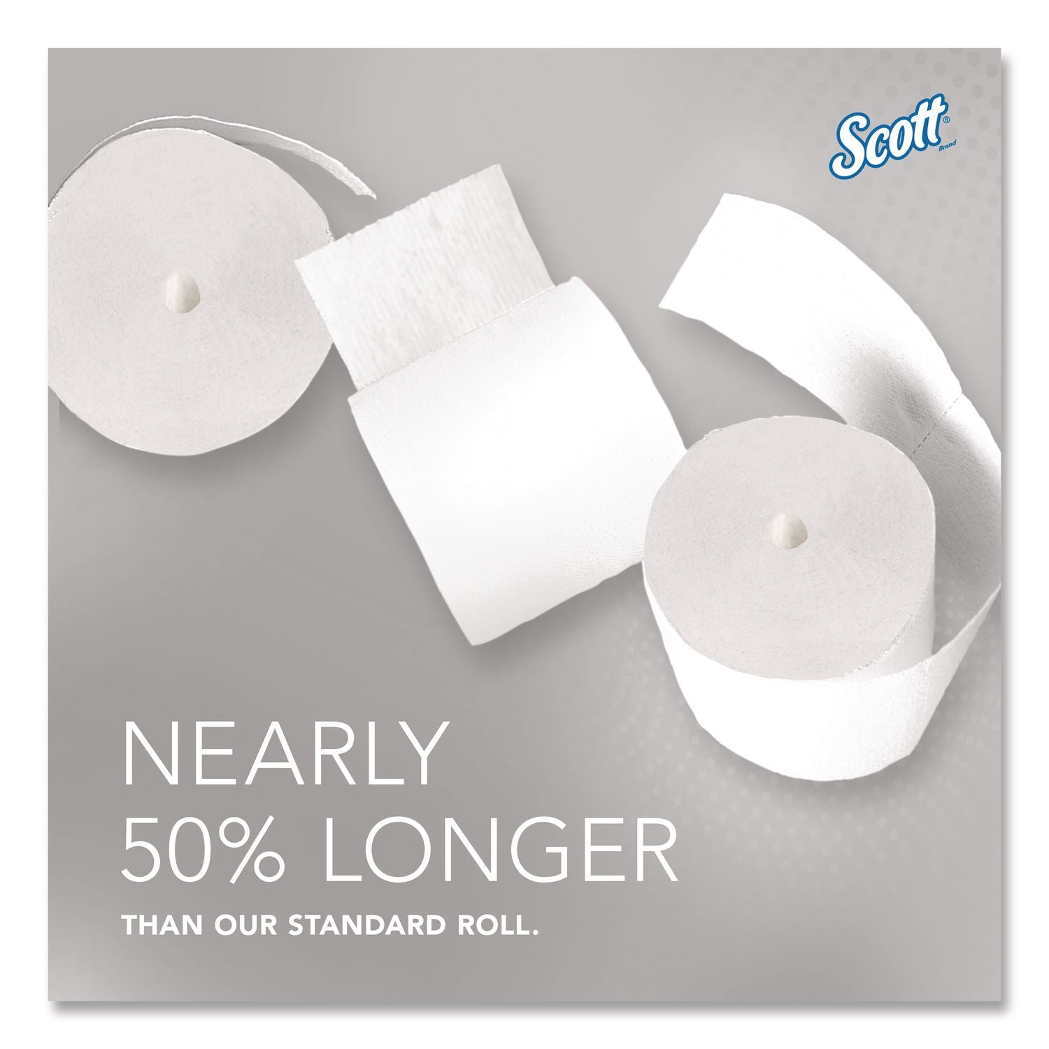 Essential Coreless SRB Bathroom Tissue, Septic Safe, 2-Ply, White, 1,000 Sheets/Roll, 36 Rolls/Carton