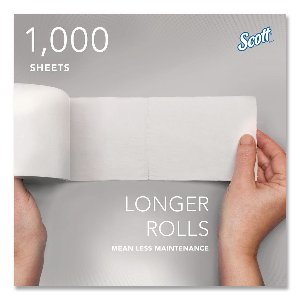 Essential Coreless SRB Bathroom Tissue, Septic Safe, 2-Ply, White, 1,000 Sheets/Roll, 36 Rolls/Carton