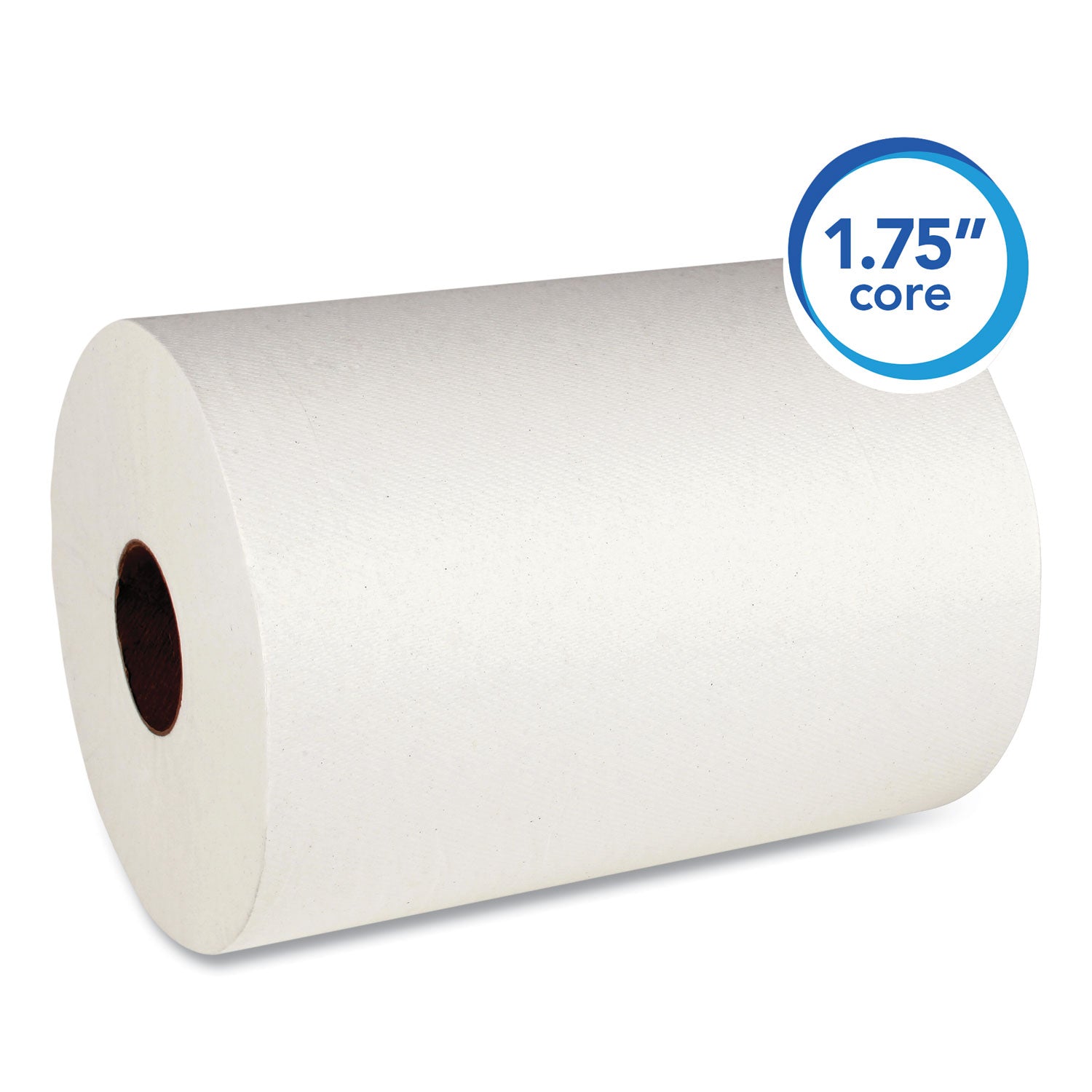 Slimroll Towels, Absorbency Pockets, 8" x 580 ft, White, 6 Rolls/Carton - 
