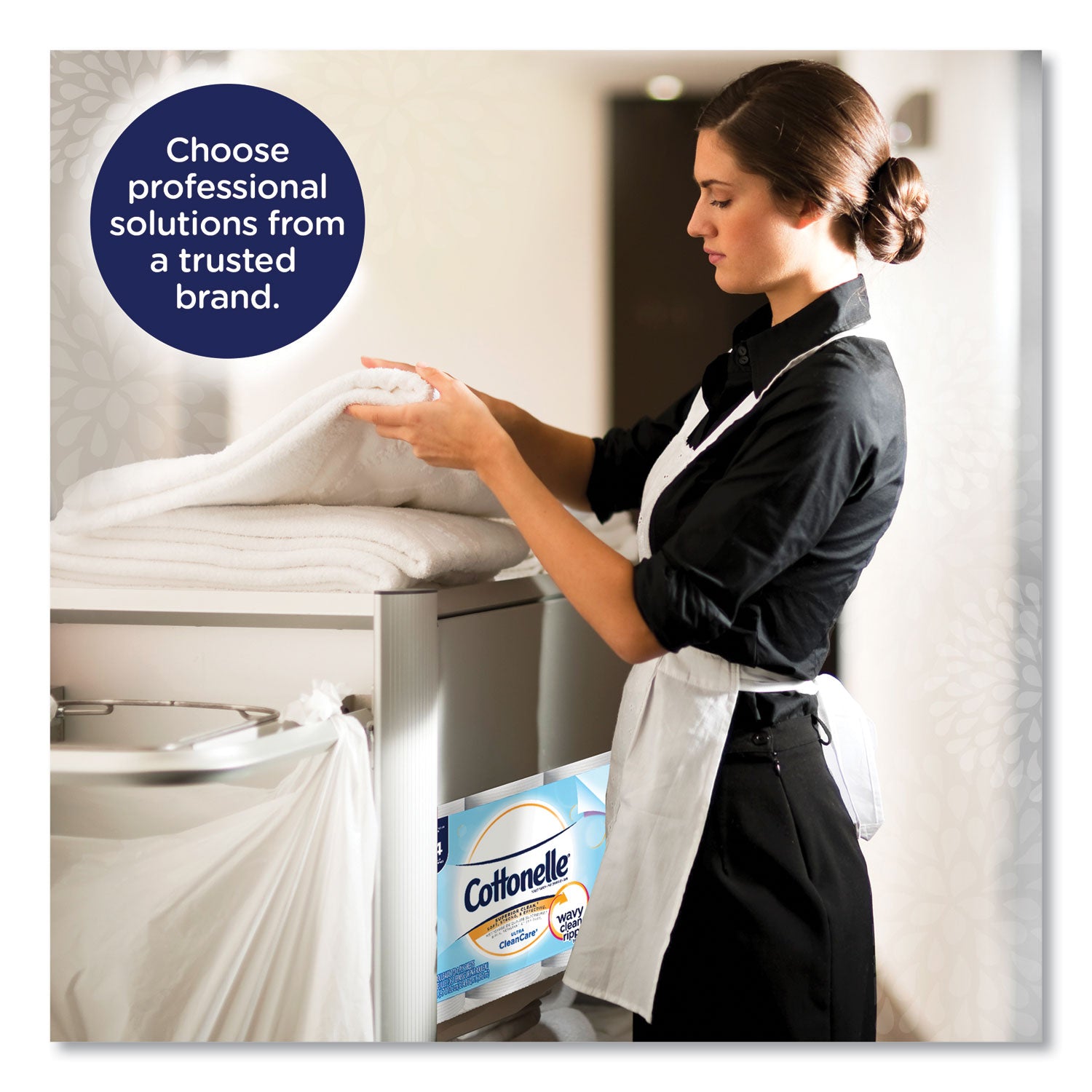 Clean Care Bathroom Tissue, Septic Safe, 1-Ply, White, 170 Sheets/Roll, 48 Rolls/Carton