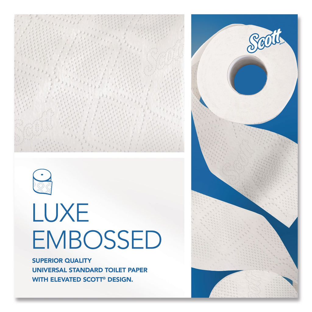 Essential 100% Recycled Fiber SRB Bathroom Tissue, Septic Safe, 2-Ply, White, 473 Sheets/Roll, 80 Rolls/Carton