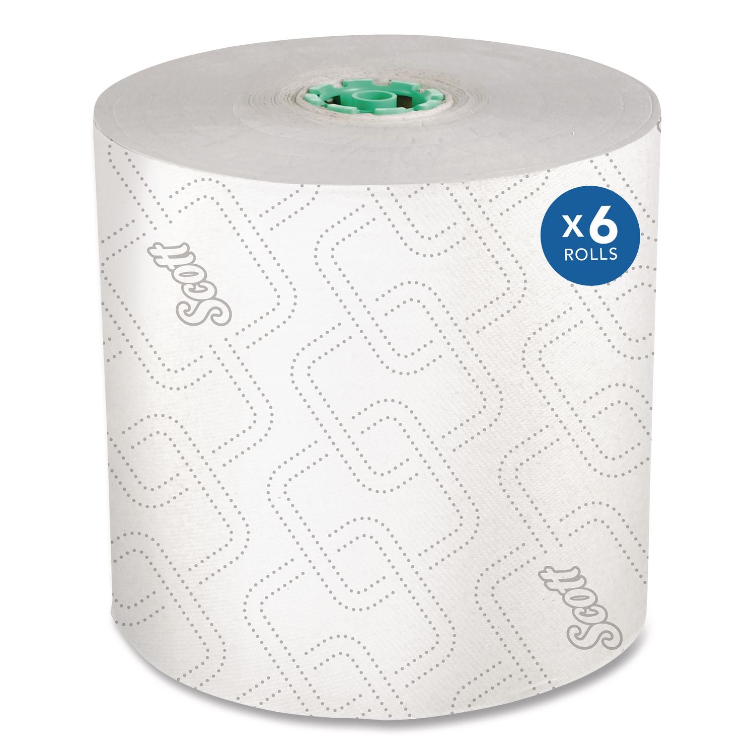 Scott Pro High-Capacity Hard Roll Towels with Elevated Design and Absorbency Pockets - 1.75" Core - White - Paper - Quick Drying, Absorbent, Hygienic - For Multipurpose - 6 / Carton