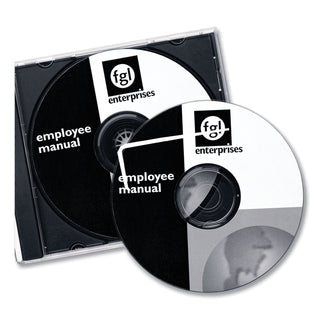 Laser CD Labels, Matte White, 100/Pack - 