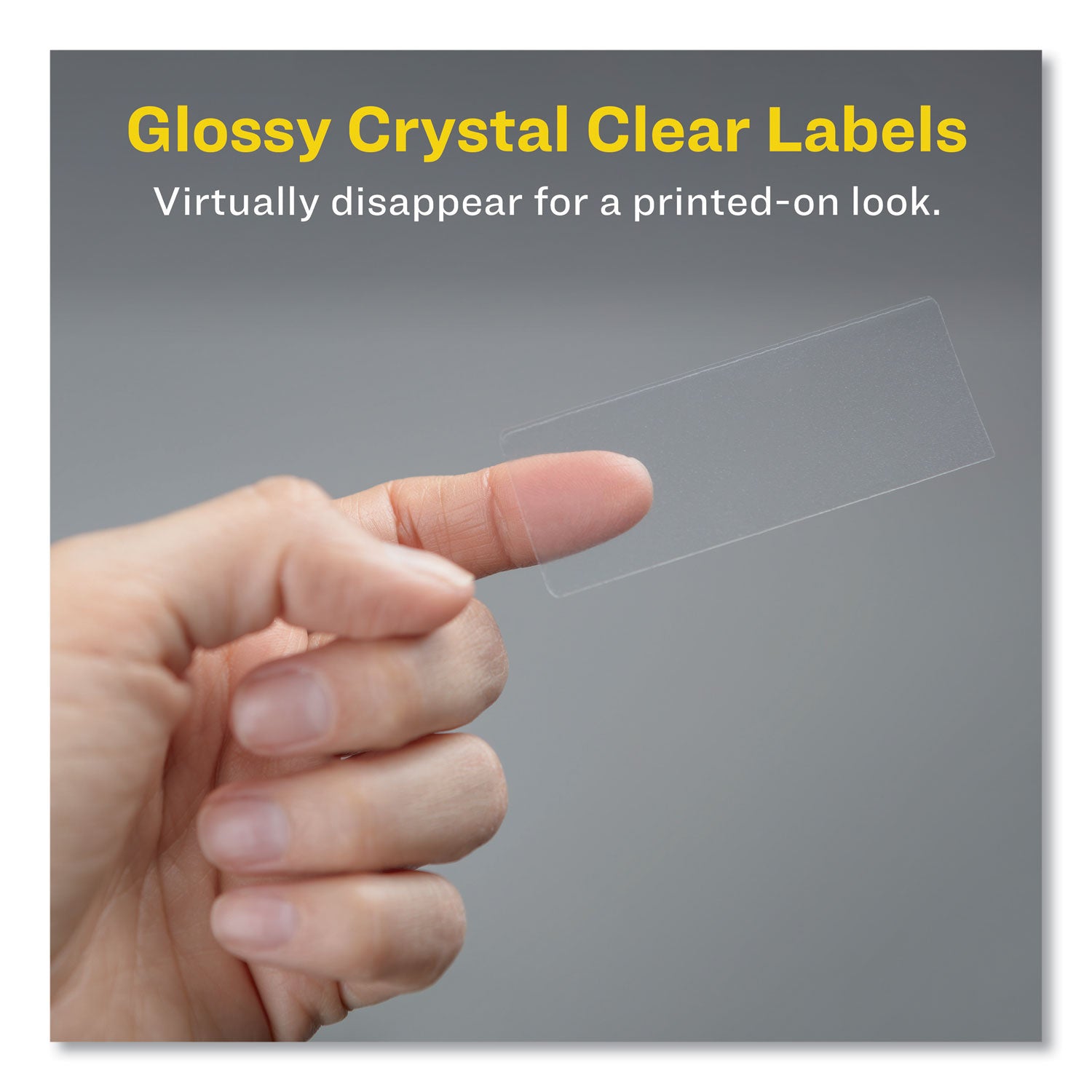 glossy-clear-easy-peel-mailing-labels-w-sure-feed-technology-inkjet-laser-printers-066-x-175-60-sheet-10-sheets-pk_ave6520 - 6