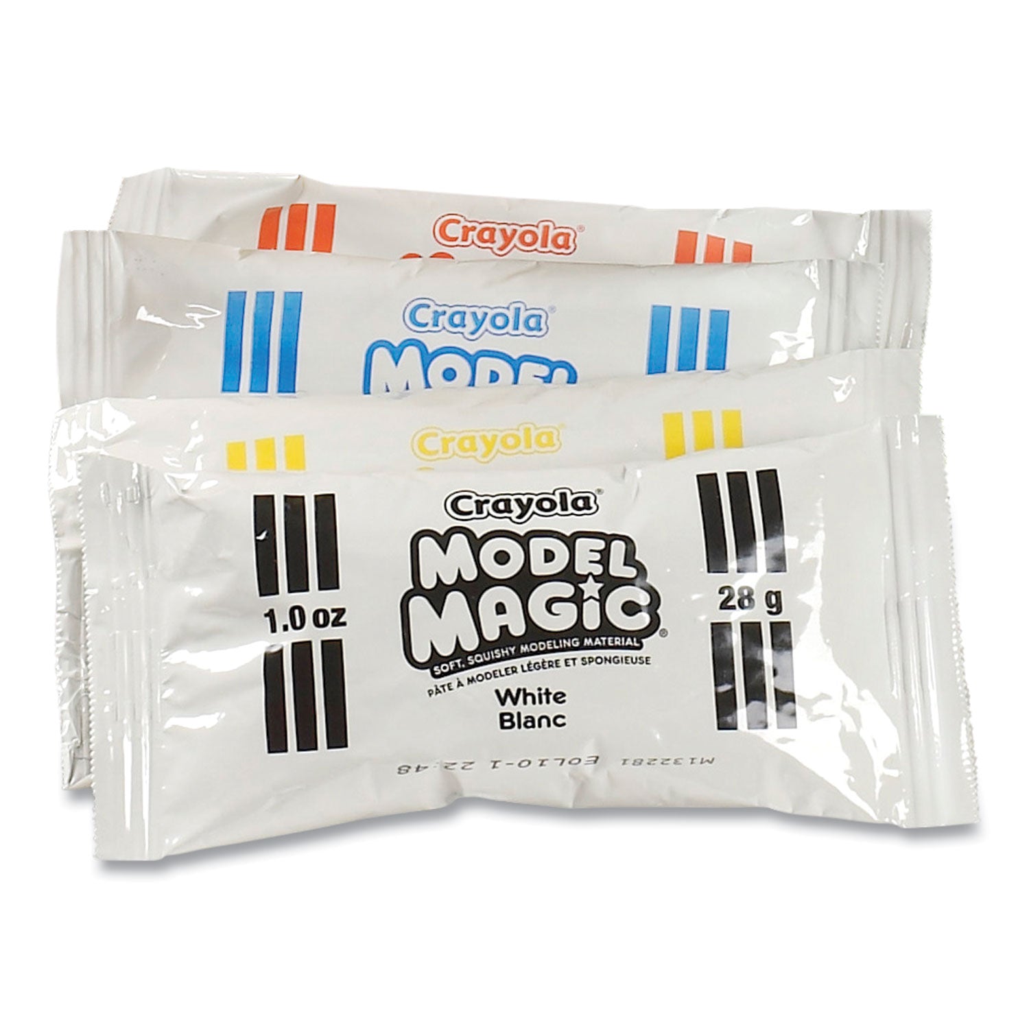 Model Magic Modeling Compound, 1 oz Packs, 75 Packs, Assorted Colors, 6 lbs 13 oz - 