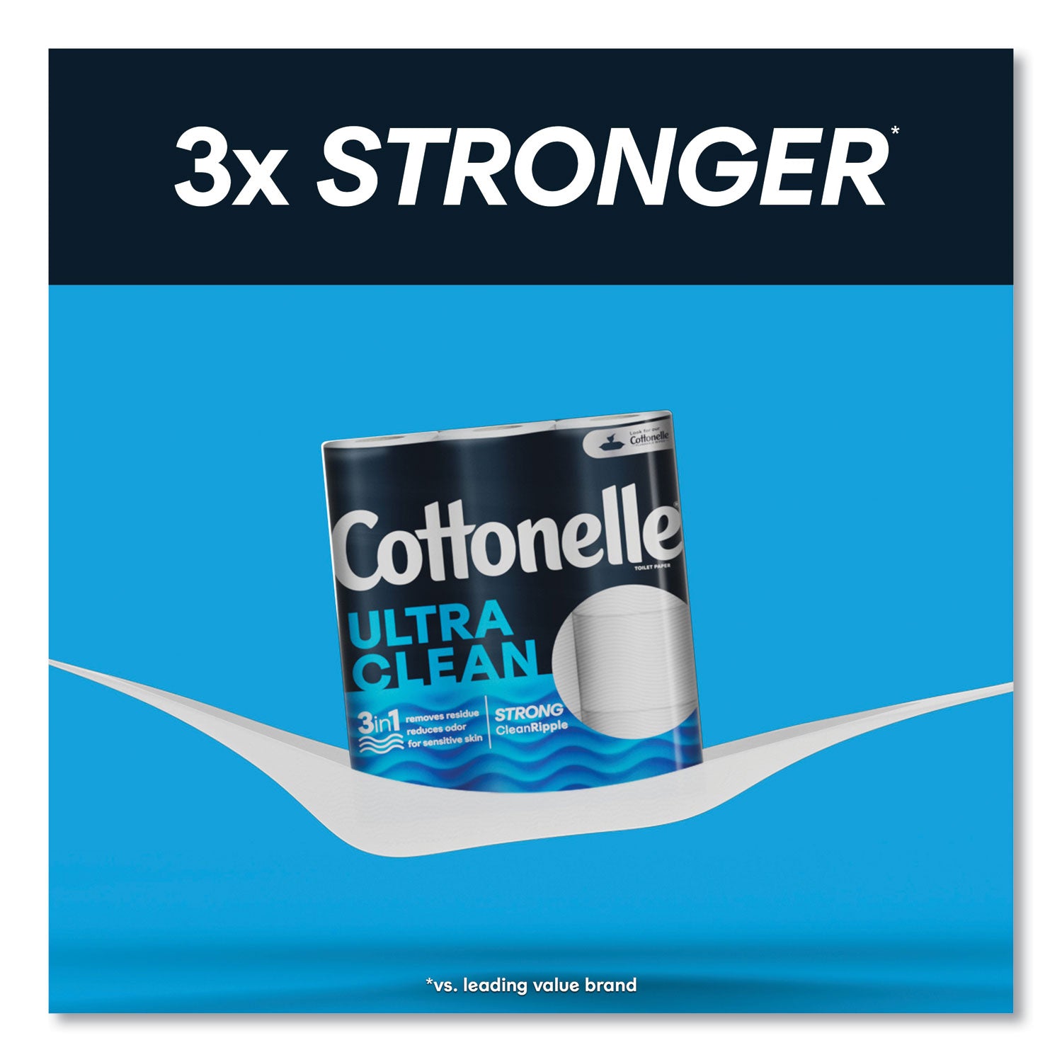 ultra-cleancare-toilet-paper-strong-tissue-mega-rolls-septic-safe-1-ply-white-284-roll-6-rolls-pack-36-rolls-carton_kcc54150 - 4