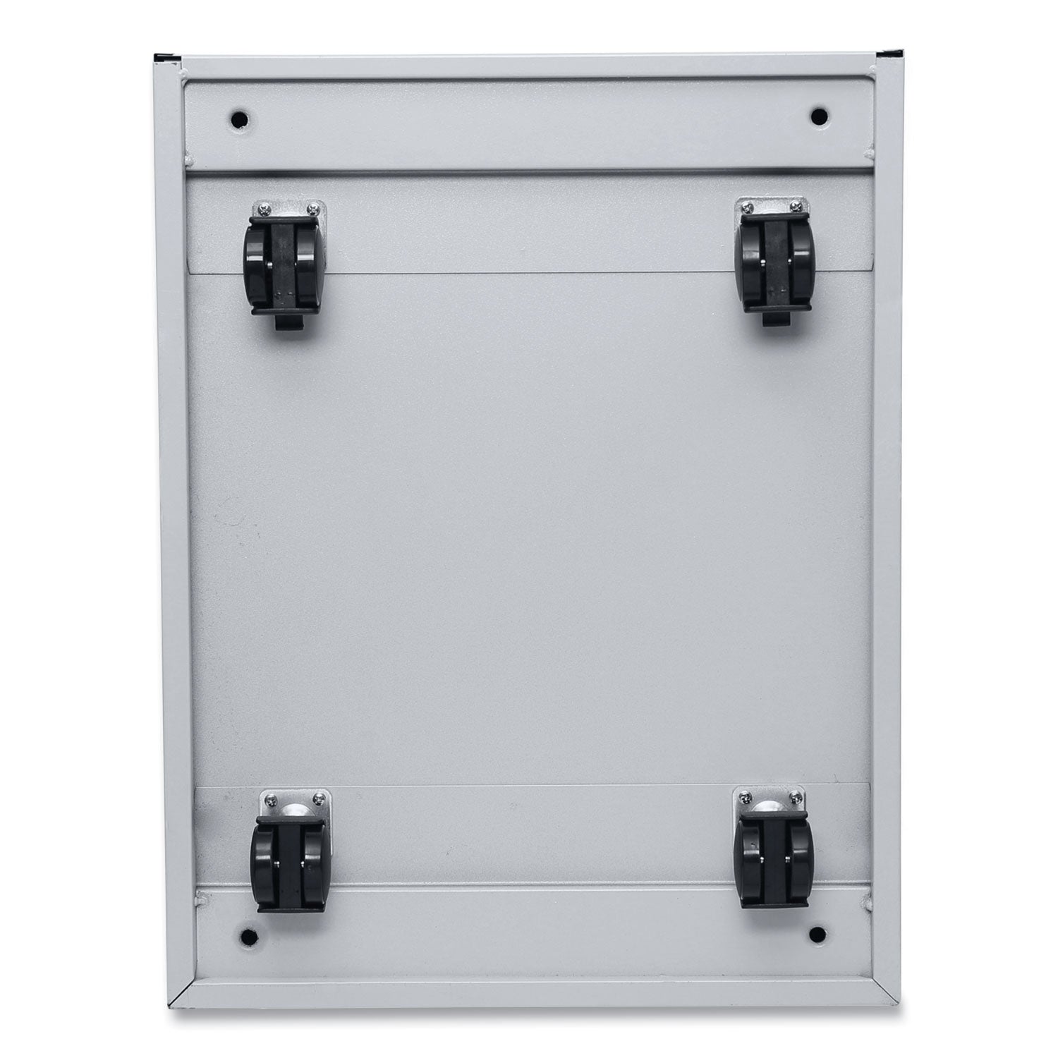File Pedestal with Full-Length Pull, Left/Right, 3-Drawers: Box/Box/File, Legal/Letter, Light Gray, 14.96" x 19.29" x 27.75