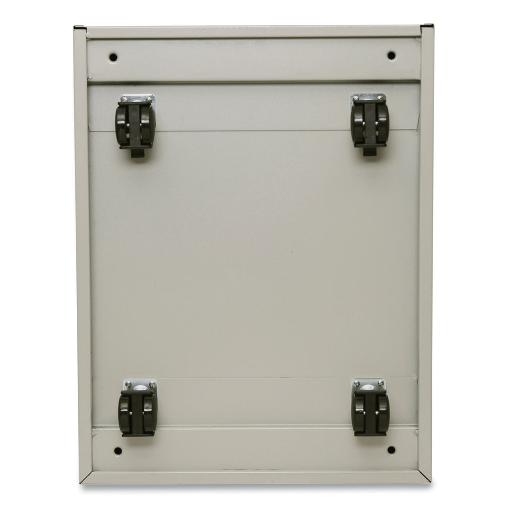 File Pedestal with Full-Length Pull, Left or Right, 3-Drawers: Box/Box/File, Legal/Letter, Putty, 14.96" x 19.29" x 27.75