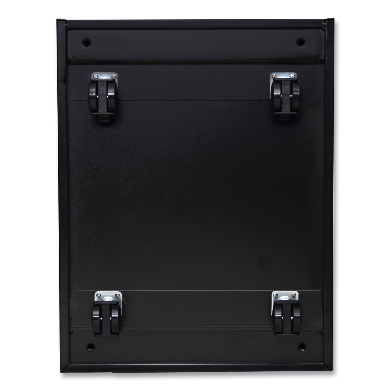 File Pedestal with Full-Length Pull, Left or Right, 2-Drawers: Box/File, Legal/Letter, Black, 14.96" x 19.29" x 21.65
