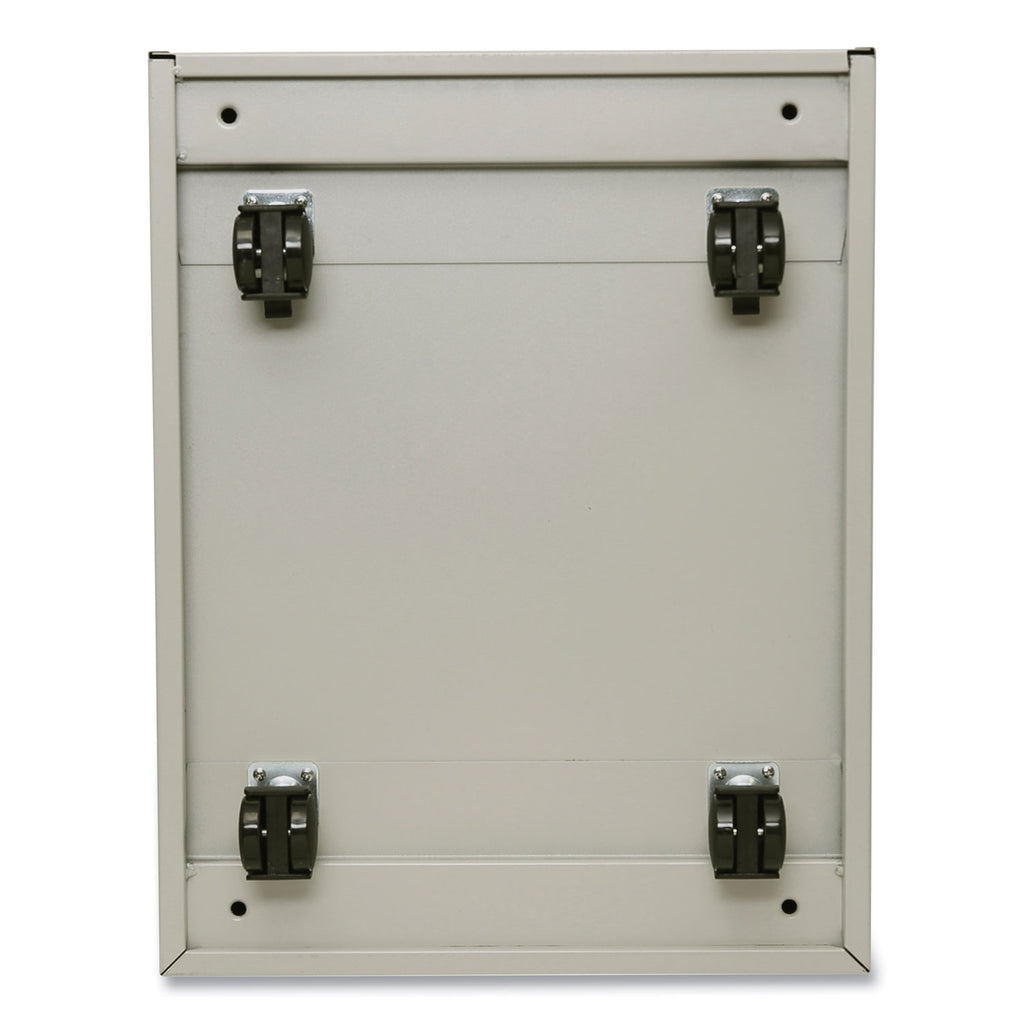 File Pedestal with Full-Length Pull, Left or Right, 2-Drawers: Box/File, Legal/Letter, Putty, 14.96" x 19.29" x 21.65