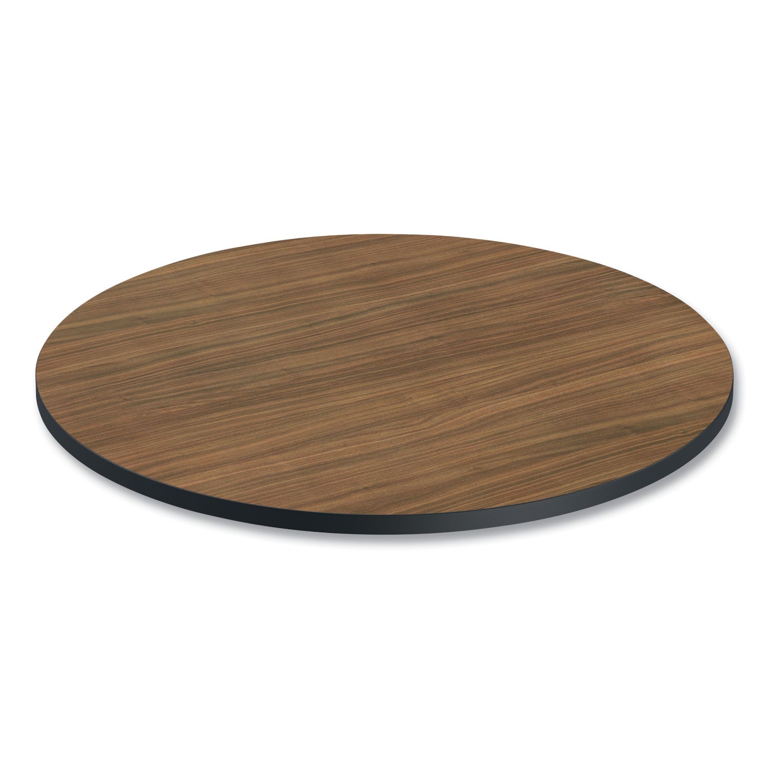 Reversible Laminate Table Top, Round, 35.5" Diameter, Espresso/Walnut