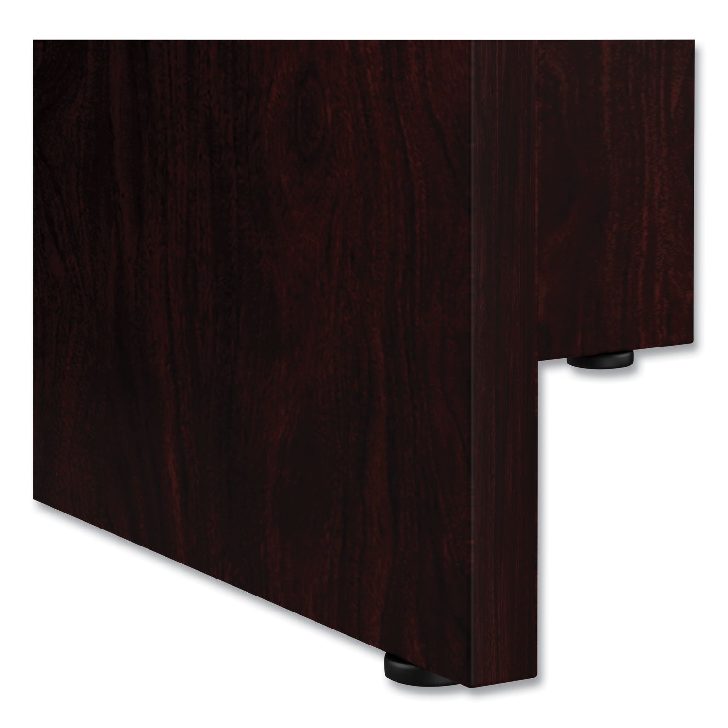 Alera Valencia Round Conference Table with Legs, 42" Diameter x 29.5h, Mahogany - 