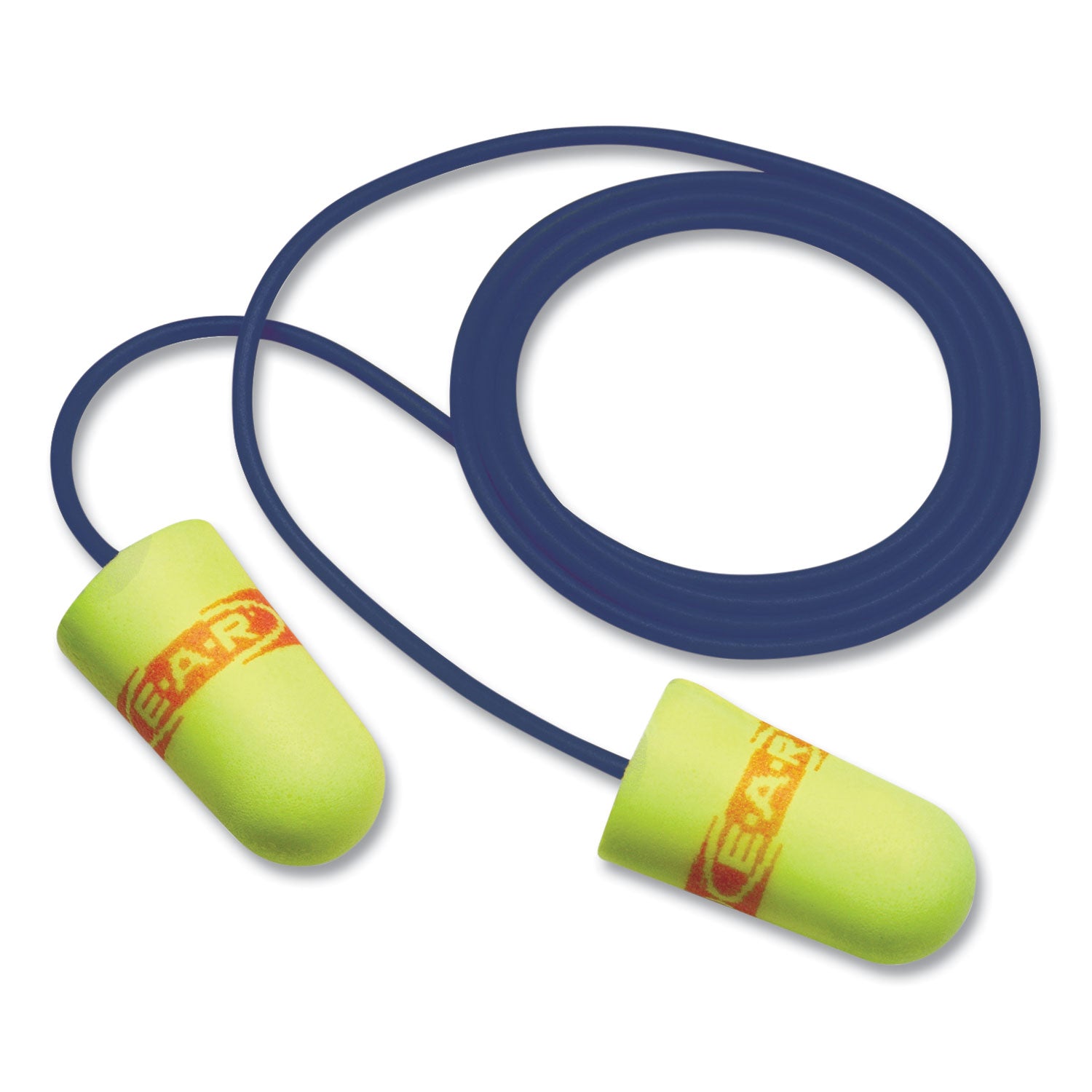e-a-rsoft-metal-detectable-soft-foam-earplugs-32-db-nrr-yellow-200-box_mmm3114109 - 1