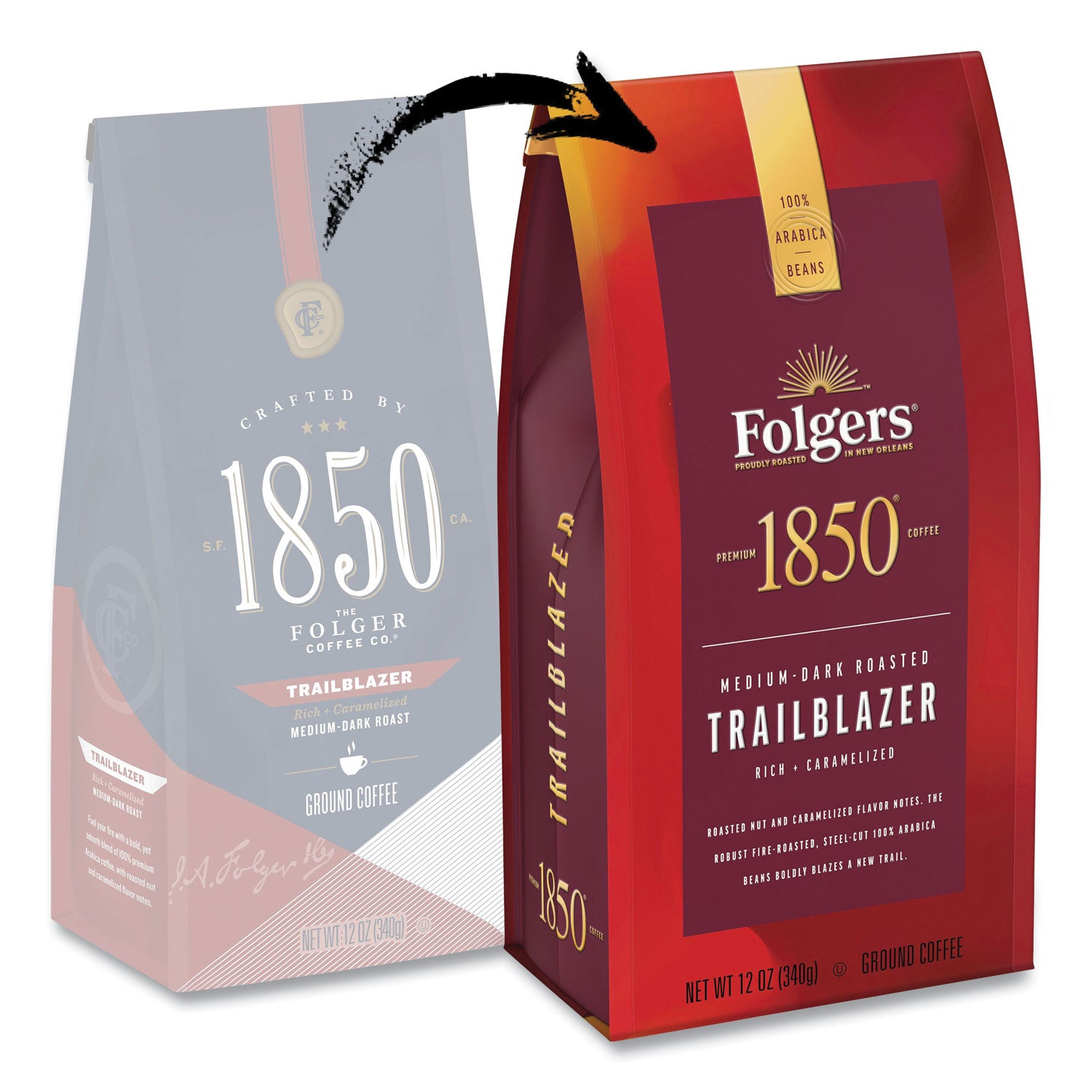 coffee-trailblazer-dark-roast-ground-12-oz-bag-6-carton_fol60515 - 3