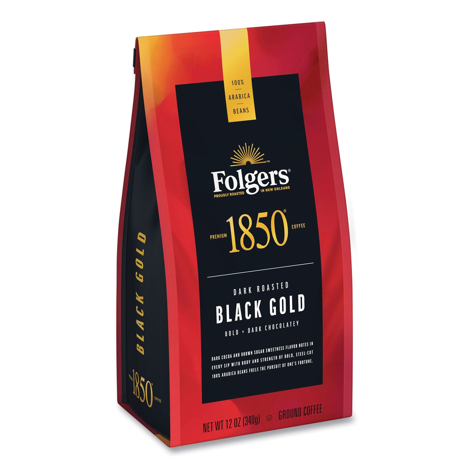 coffee-black-gold-dark-roast-ground-12-oz-bag-6-carton_fol60516 - 5