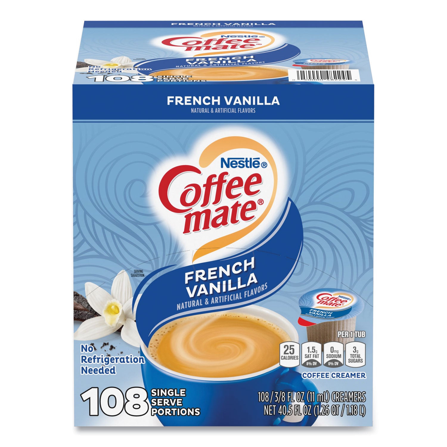 liquid-coffee-creamer-french-vanilla-038-oz-mini-cup-108-carton_nes48224 - 2