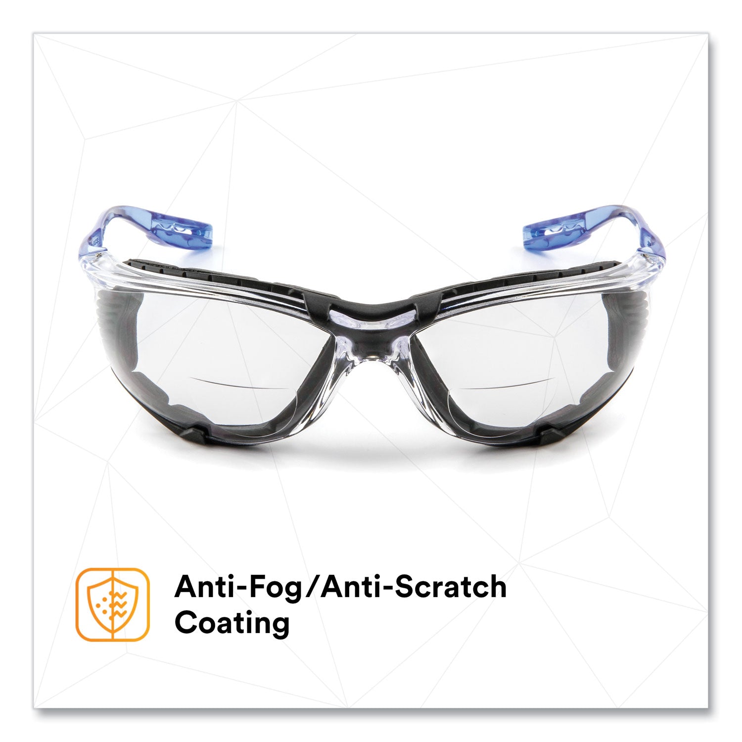 ccs-protective-eyewear-with-foam-gasket-+15-diopter-strength-blue-plastic-frame-clear-polycarbonate-lens_mmmvc215af - 2