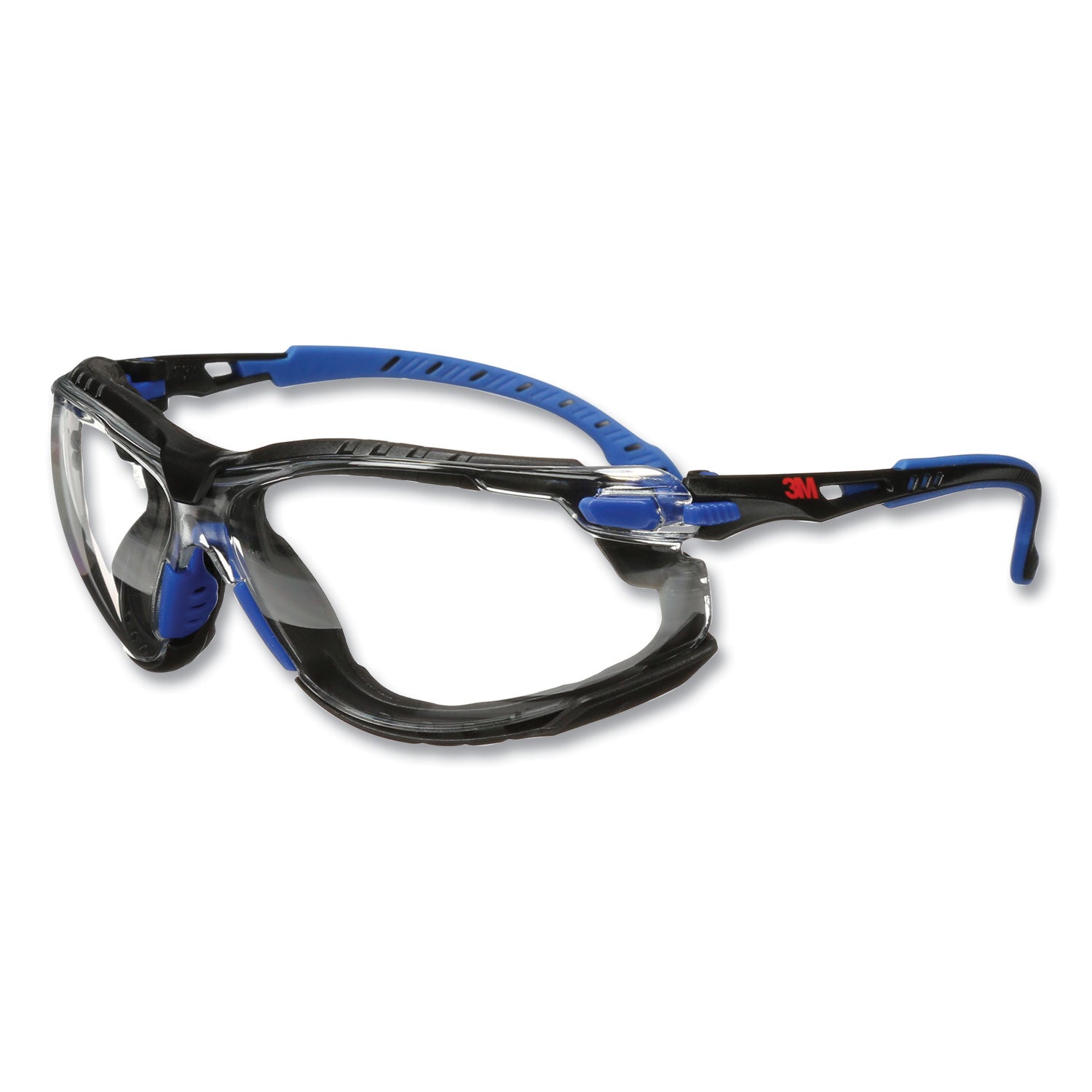 solus-1000-series-safety-glasses-black-blue-plastic-frame-clear-polycarbonate-lens_mmms1101sgafkt - 2