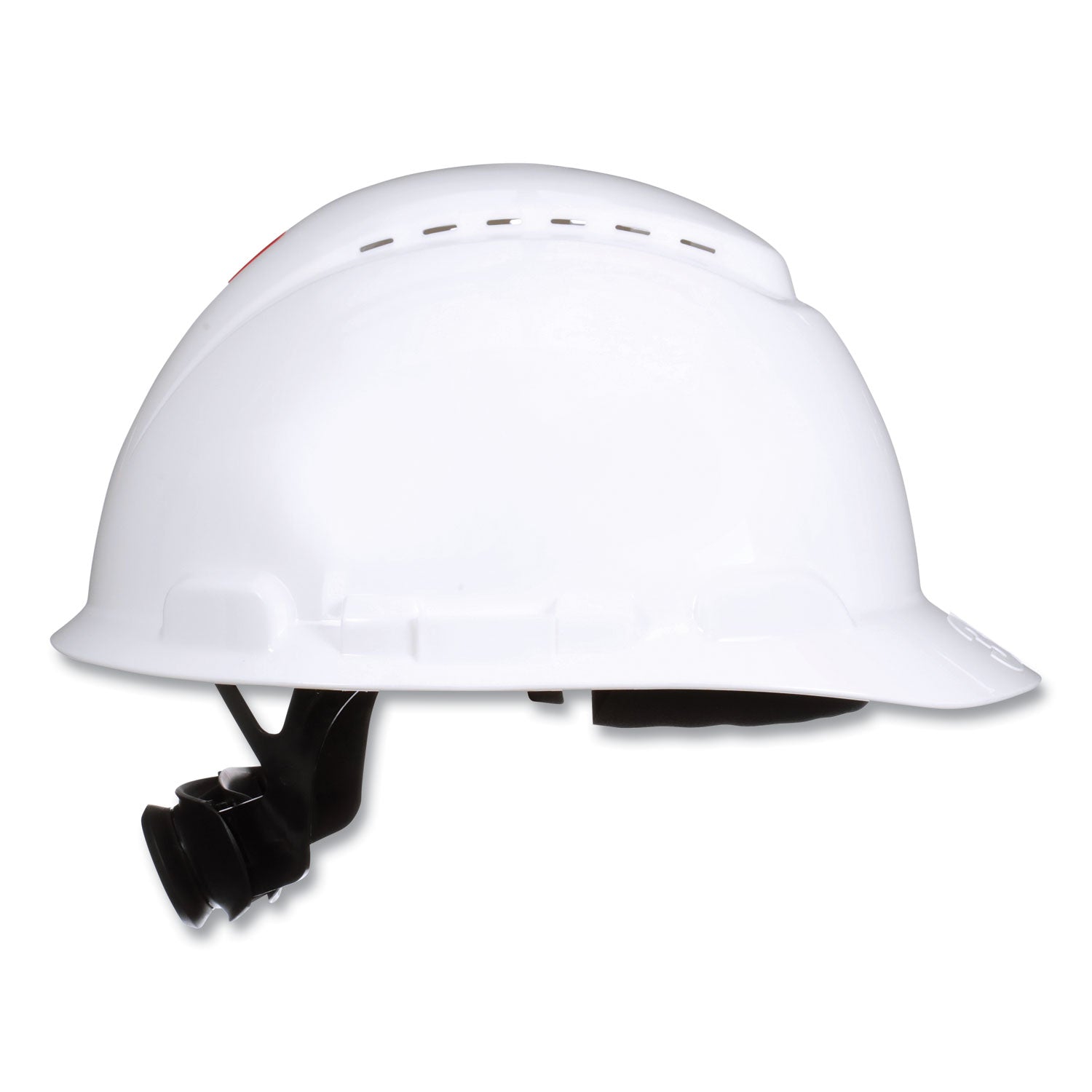 securefit-h-series-hard-hats-h-700-front-brim-cap-with-uv-indicator-4-point-pressure-diffusion-ratchet-suspension-white_mmmh701sfvuv - 1