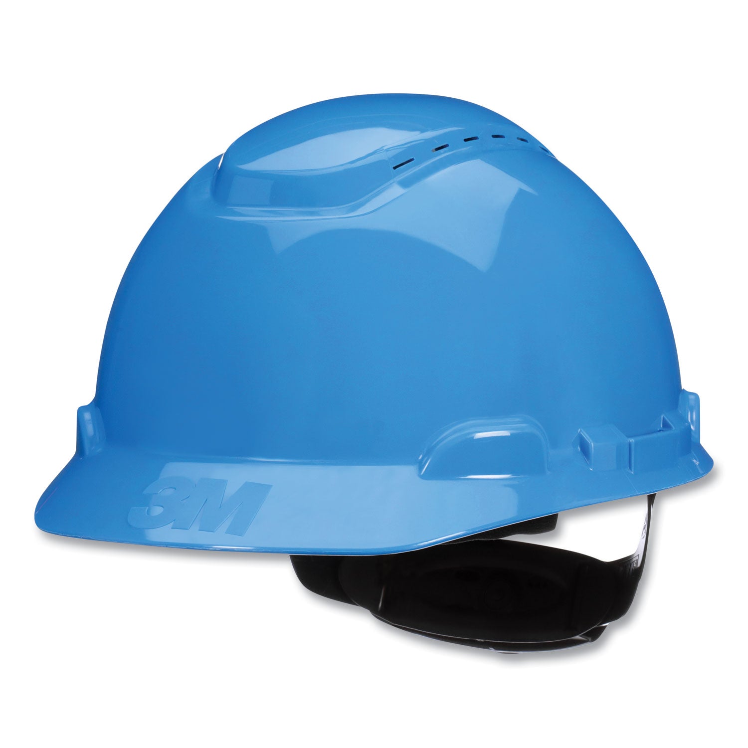 securefit-h-series-hard-hats-h-700-vented-cap-with-uv-indicator-4-point-pressure-diffusion-ratchet-suspension-blue_mmmh703sfvuv - 1