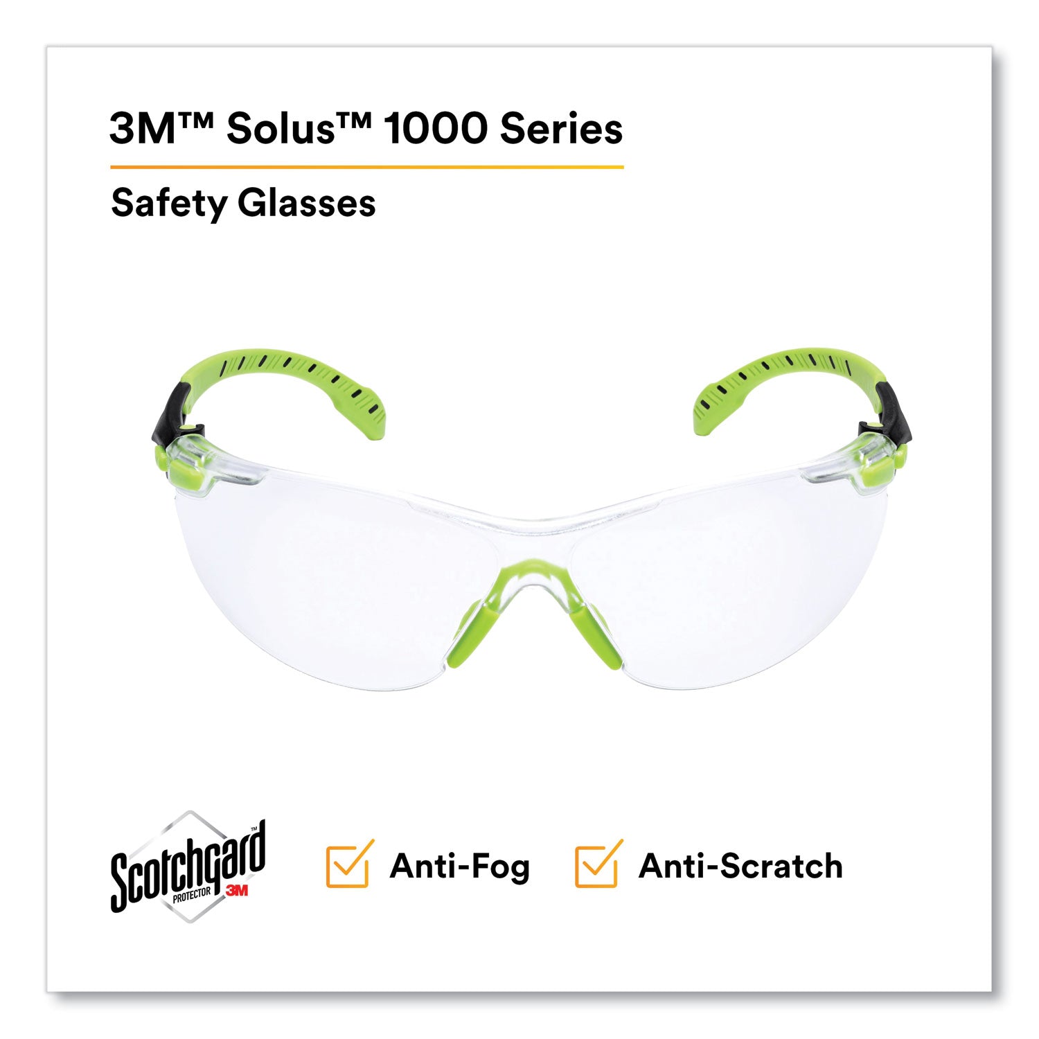 solus-1000-series-safety-glasses-black-green-plastic-frame-clear-polycarbonate-lens_mmms1201sgaf - 4