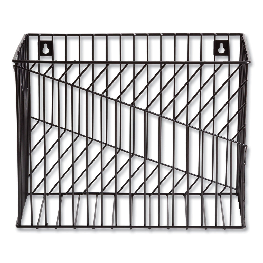 Vena Hanging File Basket, Letter Size, 6.85" Long, Black